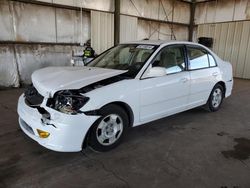 Salvage cars for sale at Phoenix, AZ auction: 2005 Honda Civic Hybrid