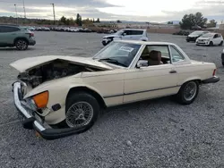 Mercedes-Benz sl-Class Vehiculos salvage en venta: 1986 Mercedes-Benz 560 SL