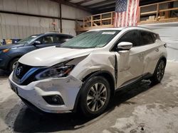 Salvage cars for sale at Sikeston, MO auction: 2018 Nissan Murano S