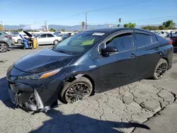 Salvage cars for sale at Colton, CA auction: 2020 Toyota Prius Prime LE