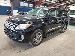 Salvage cars for sale at East Granby, CT auction: 2014 Lexus LX 570