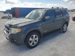 Ford Escape Limited Vehiculos salvage en venta: 2008 Ford Escape Limited