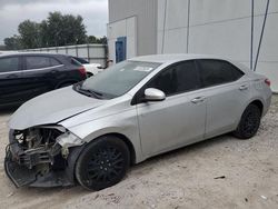 2017 Toyota Corolla L en venta en Apopka, FL