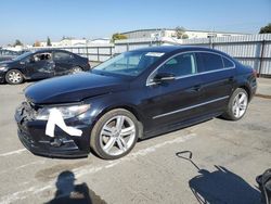 Salvage cars for sale at Bakersfield, CA auction: 2013 Volkswagen CC Sport