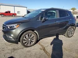 Salvage cars for sale at Tulsa, OK auction: 2017 Buick Encore Essence