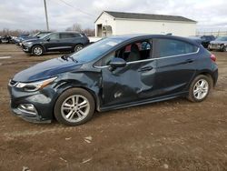 2018 Chevrolet Cruze LT en venta en Portland, MI