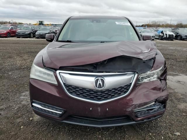 2015 Acura MDX Technology