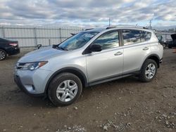 Salvage cars for sale at Appleton, WI auction: 2014 Toyota Rav4 LE