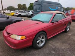 Ford Mustang gt salvage cars for sale: 1997 Ford Mustang GT