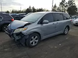 Toyota salvage cars for sale: 2011 Toyota Sienna LE