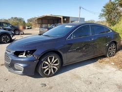 Salvage cars for sale at Riverview, FL auction: 2017 Chevrolet Malibu LT