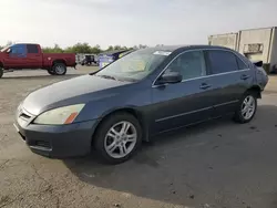 Salvage cars for sale at Fresno, CA auction: 2006 Honda Accord SE