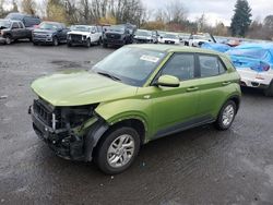 Hyundai Venue salvage cars for sale: 2022 Hyundai Venue SE