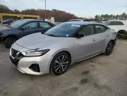 Salvage cars for sale at Windsor, NJ auction: 2020 Nissan Maxima SV