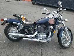 Salvage motorcycles for sale at North Las Vegas, NV auction: 2001 Honda VT750 DC