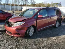 Toyota Vehiculos salvage en venta: 2015 Toyota Sienna XLE