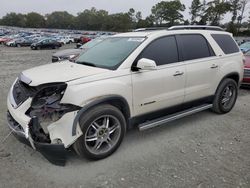 GMC salvage cars for sale: 2008 GMC Acadia SLT-1