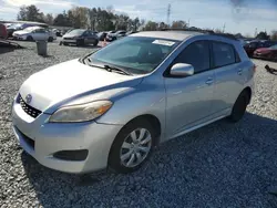 Salvage cars for sale from Copart Mebane, NC: 2009 Toyota Corolla Matrix