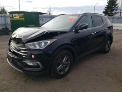 Salvage cars for sale from Copart Bowmanville, ON: 2017 Hyundai Santa FE Sport