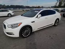 KIA k900 salvage cars for sale: 2015 KIA K900