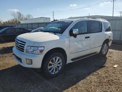 Salvage cars for sale at Chicago Heights, IL auction: 2007 Infiniti QX56