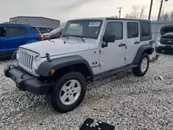 Jeep salvage cars for sale: 2009 Jeep Wrangler Unlimited X