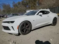 Salvage cars for sale at Waldorf, MD auction: 2017 Chevrolet Camaro LT