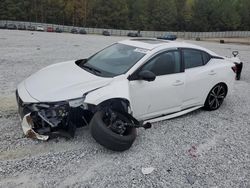 Salvage cars for sale from Copart Gainesville, GA: 2022 Nissan Sentra SR