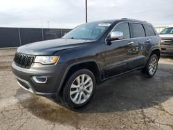 Salvage cars for sale at Woodhaven, MI auction: 2017 Jeep Grand Cherokee Limited