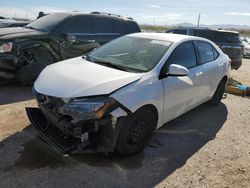 Salvage cars for sale at Tucson, AZ auction: 2017 Toyota Corolla L