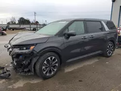 Salvage cars for sale at Nampa, ID auction: 2022 KIA Carnival EX