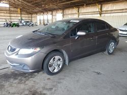 Honda Vehiculos salvage en venta: 2015 Honda Civic LX