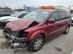 Salvage cars for sale at Bridgeton, MO auction: 2015 Chrysler Town & Country Touring