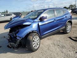 Salvage cars for sale at auction: 2021 Nissan Rogue Sport S