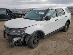 Salvage cars for sale from Copart Adelanto, CA: 2017 Ford Explorer Police Interceptor