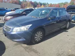 Salvage cars for sale at Exeter, RI auction: 2008 Honda Accord LX