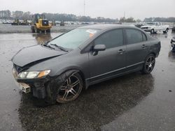 Salvage cars for sale at Dunn, NC auction: 2010 Honda Civic LX