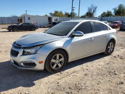 Salvage cars for sale at Oklahoma City, OK auction: 2015 Chevrolet Cruze LT