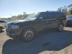 Lincoln salvage cars for sale: 2017 Lincoln Navigator L Select