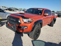 Salvage cars for sale from Copart San Antonio, TX: 2017 Toyota Tacoma Double Cab