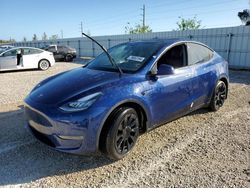 Salvage cars for sale at Arcadia, FL auction: 2022 Tesla Model Y