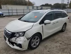 Salvage cars for sale from Copart Hampton, VA: 2018 Honda Odyssey EXL