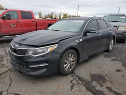 KIA Vehiculos salvage en venta: 2016 KIA Optima LX