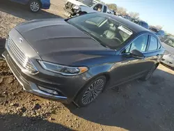 Ford Fusion titanium/platinum Vehiculos salvage en venta: 2018 Ford Fusion TITANIUM/PLATINUM