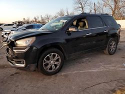 Salvage cars for sale at Bridgeton, MO auction: 2014 GMC Acadia SLT-1