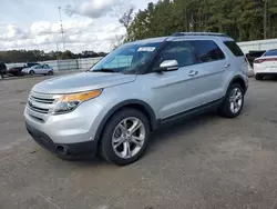 Vehiculos salvage en venta de Copart Dunn, NC: 2015 Ford Explorer Limited