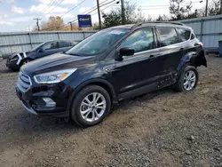 Salvage cars for sale at Hillsborough, NJ auction: 2018 Ford Escape SEL