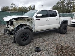 Salvage cars for sale at Riverview, FL auction: 2018 Toyota Tacoma Double Cab