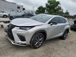 Salvage cars for sale at Opa Locka, FL auction: 2019 Lexus NX 300 Base