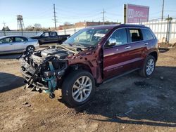 Jeep salvage cars for sale: 2017 Jeep Grand Cherokee Limited